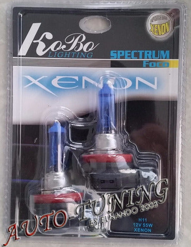 Kobo Xenon Effect H11 12V 55W Bulbs - Pack of 2 0
