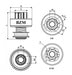 Impulsor De Partida Bh John Deere Bzm 3