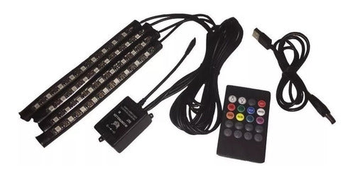 Led Para Ambiente Interno Limousine Rgb 8 Cores Com Controle 7