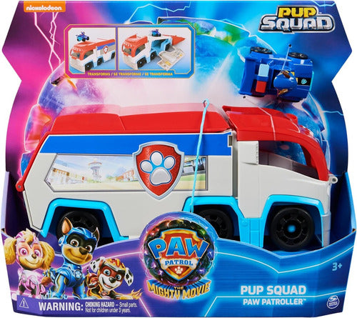 Muñecos Paw Patrol The Mighty Movie Pup Squad Patroller 7