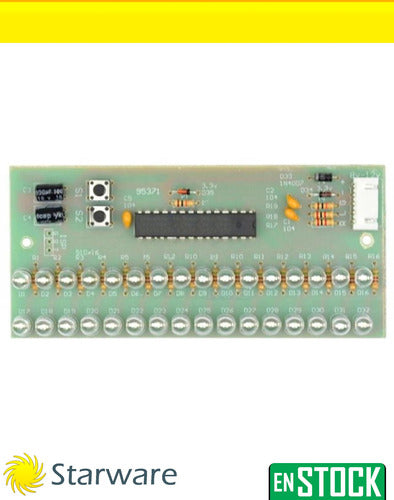 Modulo Vumetro 16 Led 2 Canales Amplificador Mcu Ajustable 1