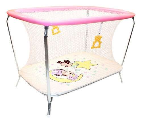 ILCapoRodados Foldable Baby Playpen with Reinforced Handles – Large Size 5