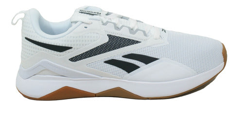 Reebok Nanoflex TR 2.0 White/Black Men's Training Shoe 1