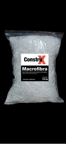 ConstruX Macrofibra Para Hormigon Bolsa Por 0.6kg 1