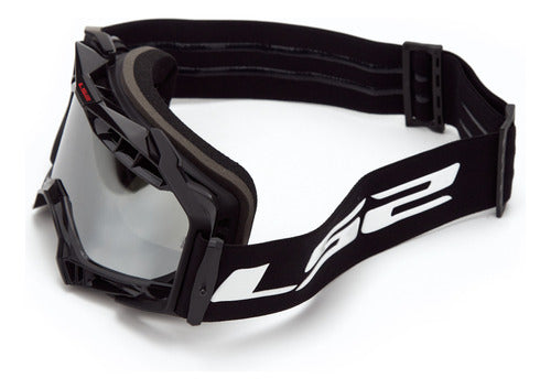 LS2 Aura Pro Motocross Goggles - UVA and UVB Protection 1