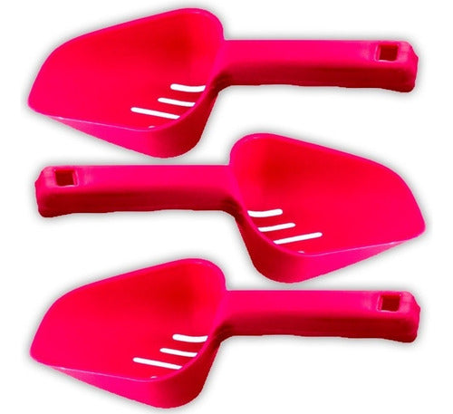 Bazar Casa Greco Set X3 Pala Para Hielo - Bartenders, Barman, Boliches, Bares 0