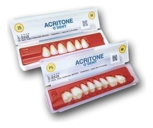 Acritone Teeth X1 Selected for Posterior Inferior Molars 0