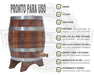 Barril Dorna Cachaça Pipote Cedro Vertical 5 Litros 3