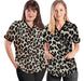 Presente! Women's Adjustable Spandex Animal Print Jacket 1