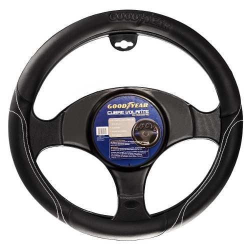 Goodyear Steering Wheel Cover - Padded Synthetic Leather 0