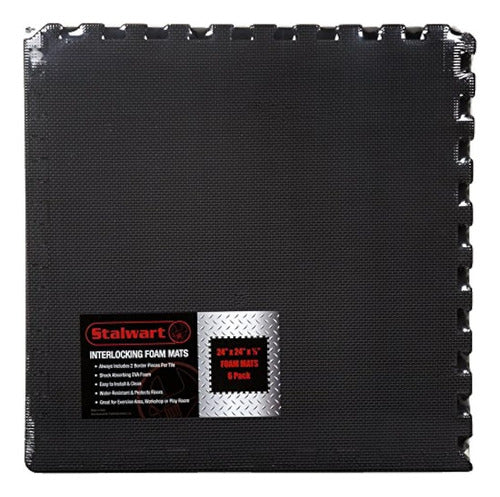 Stalwart Foam Mat Floor Tiles Interlocking Eva Foam Padding 3