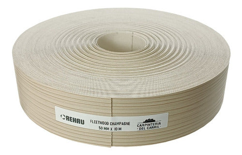 Rehau Tapacanto Rehau Fleetwood Champagne 50mm X 10m C/ Cola Egger 0