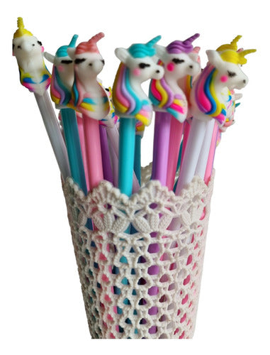 Colours Unique Unicorn Design Pens - Ideal Souvenir X45uni 0