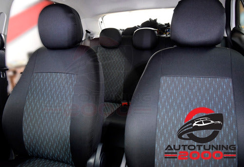 Autotuning2000 Fundas Cubre Asientos Jackard Premium Chevrolet Meriva 2