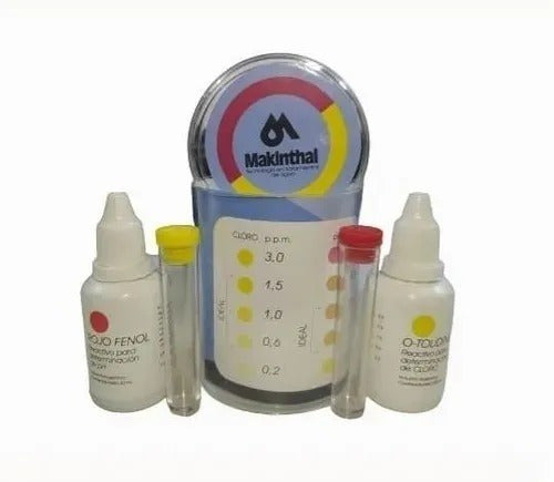 Makinthal Chlorine and pH Test Kit for Pools 2