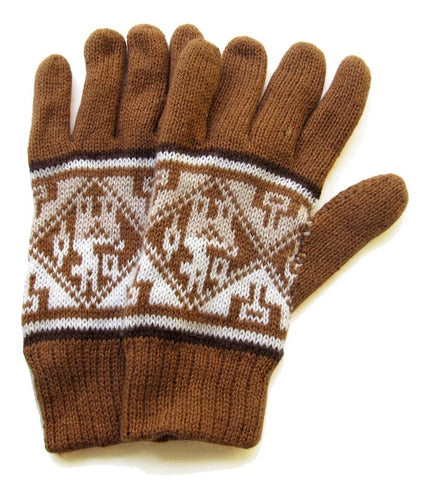 Thick Alpaca Gloves Adult from the North by Mamakolla 15