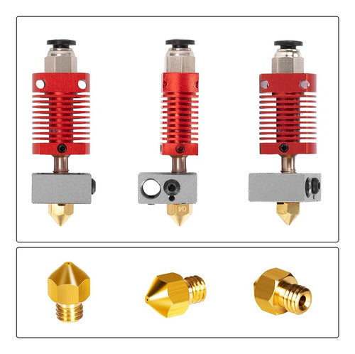 Tronxy Hot End Extruder Kit MK10, Nozzles 3