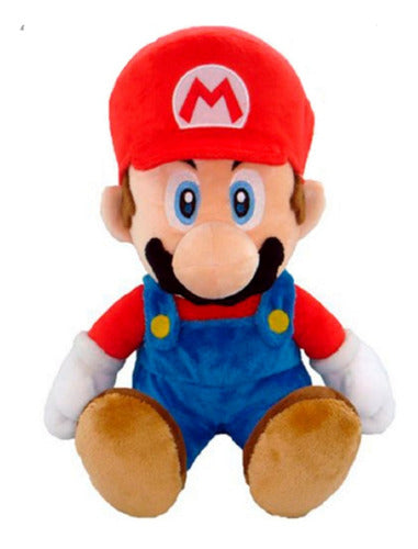 Super Mario Bros Peluche Mario 26 Cm Lavable En Lavarropas 2