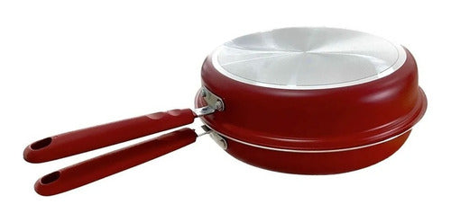 Roswell Double Omelet Pan Ceramic Non-Stick 26 cm 0