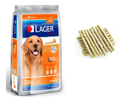 Lager Adulto 22kg + 2kg Gratis, Snacks Y Envió Gratis 0