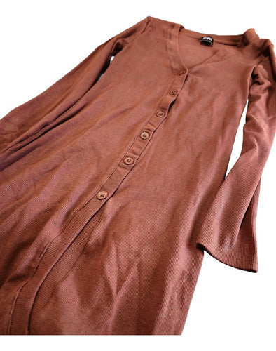 Zara Brown Dress Women Size S/M Imported 3