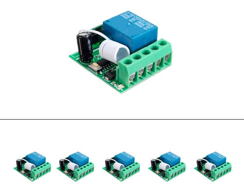 Taifu 5 Wireless Receivers 1 Channel 315mhz 0