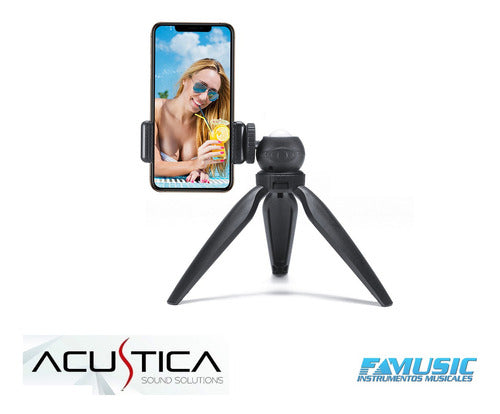 FAMUSIC Smartphone and Microphone Stand SMT25 4