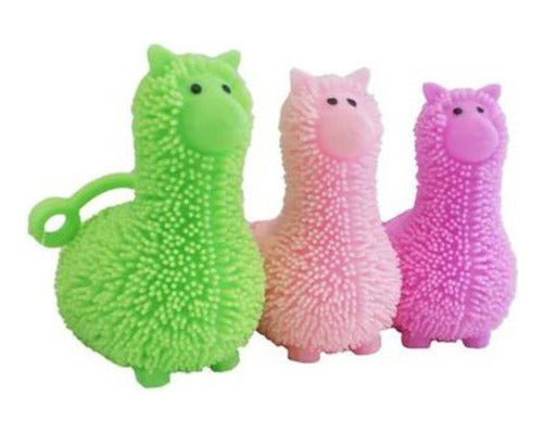 Squishy Shaky Friends Llama 8.5cm x1 - IK0215 0