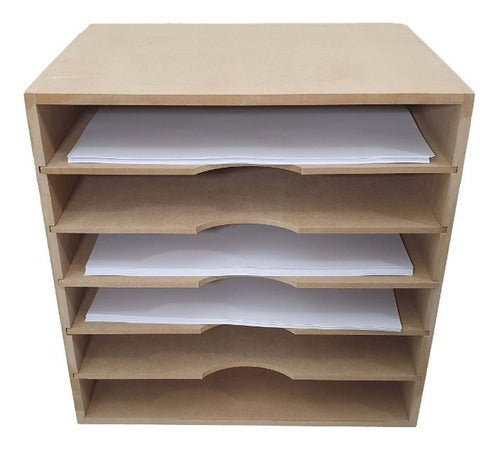 A4 7-Compartment Paper Organizer 3