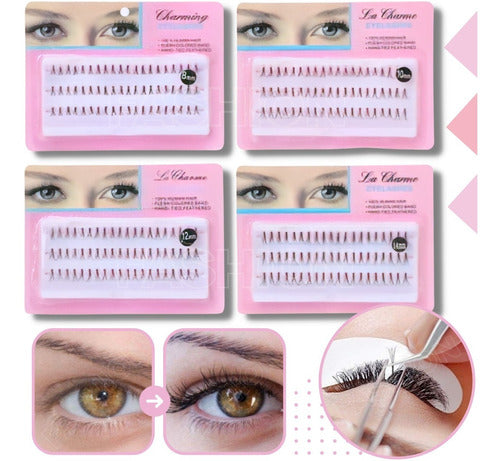 Charming DD2 Russian Volume Individual Fake Eyelash Bouquet X1 11