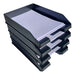Stackable Office Tray Desk Paper Organizer x24 7