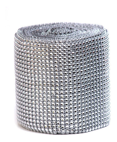 Silver False Strass 24 Lines Per 1 Meter! Wholesale! 0