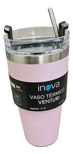 Inova Stainless Steel Thermal Mug Auto Camping 600 ml 6