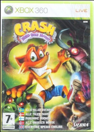 Crash Mind Over Mutant Original Xbox 360 Disco En Caja Único 0