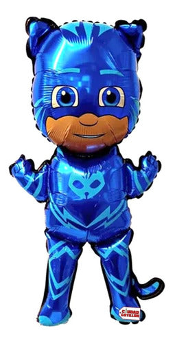 IMP Superhero Pajama Silhouette Foil Balloon 80cm 0