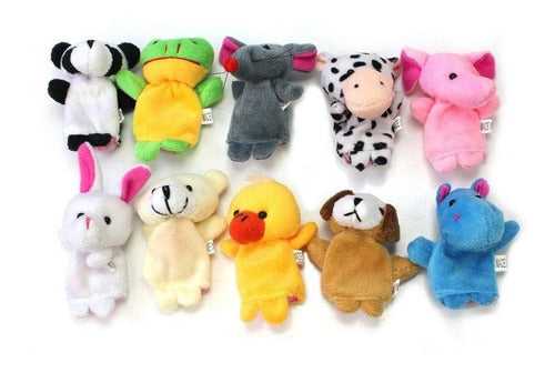 Compex-Sistemas Pack of 12 Finger Puppets Zodiac Sign Chinese Animals Stimulator 0