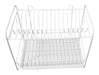 Boxtul Two-Tier Dish Rack for 16 Plates with Cutlery Holder in Stainless Steel 7