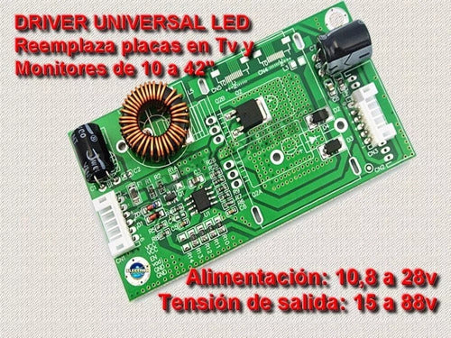 Universal LED Driver Inverter for TV/Monitor Backlight 11-28V in 15-88V out CA255 1