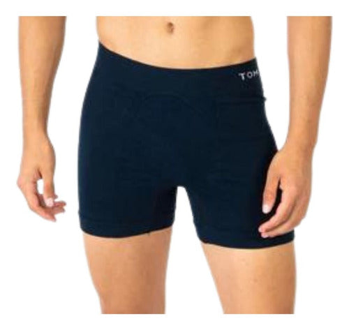 Tom Boxer Algodón Liso Sin Costuras Seamless Tom 5100 Adulto 0