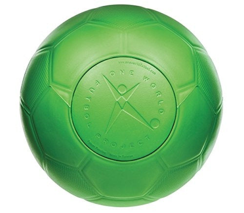 One World Play Project Soccer Balls, Size 5 - Green 0