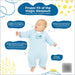 Baby Merlin's Magic Sleepsuit, Cream, Cotton - 3-6 Months 2