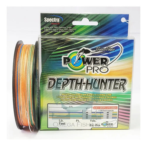 Linha De Pesca Trançada 80lb - 167 Yds Depth-hunter 0