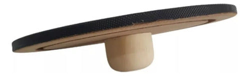 Tourmalhyn Balance Yoga Board - Wood Proprioception Stability Board 0