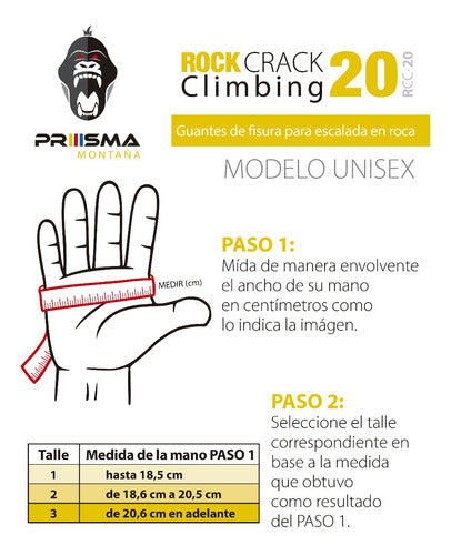 Priiisma Guantes Para Escalada En Roca (p/fisura) Excelente Calidad 3