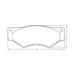 Brake Pads for Iveco Daily 70c12 59.12om Grinta 99/ by Mazfren - Set of 4 1