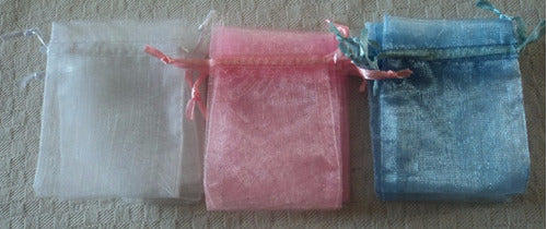 Aiuartesanas 50 Bolsitas De Organza Bolsas Souvenirs Colores 9x12cm 0