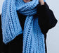 Hand-Knitted Wool Scarf 4