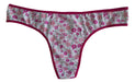 Cotton Plus Size Thong 62/64 Special Print 100