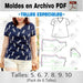 Molde Patron Remera Talle Especial 5 Al 10 1