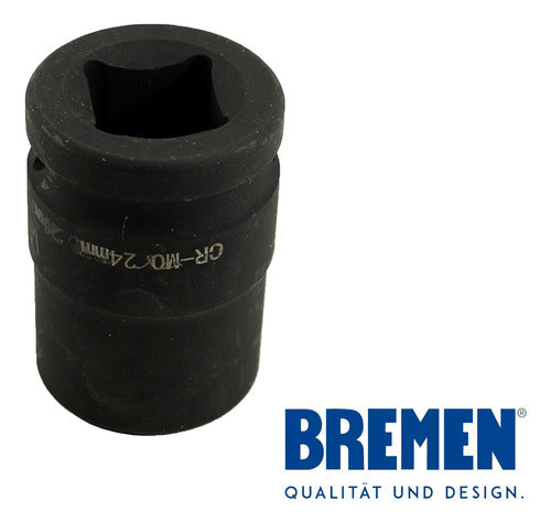 Hexagonal Impact Socket Wrench 24mm 3/4 Drive Bremen 2